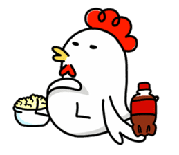 Happy Chinese New Year with JiLi Chicken sticker #14453027