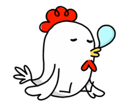 Happy Chinese New Year with JiLi Chicken sticker #14453028