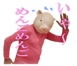 Did you see the Kimobuta? sticker #14453255