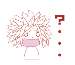 Nanasi's character Sticker sticker #14453355