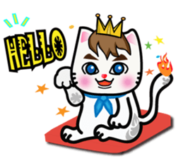 cat haha sticker #14453390