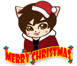 cat haha sticker #14453391