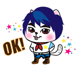 cat haha sticker #14453392