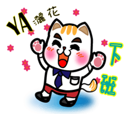 cat haha sticker #14453393