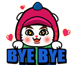 cat haha sticker #14453396