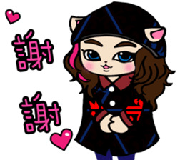 cat haha sticker #14453397