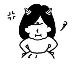 Simple BOY and GIRL Sticker. sticker #14453612