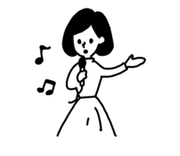 Simple BOY and GIRL Sticker. sticker #14453626