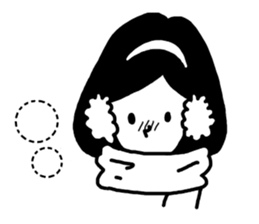 Simple BOY and GIRL Sticker. sticker #14453633