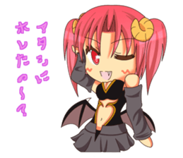 Succubus girl Mare sticker #14454021