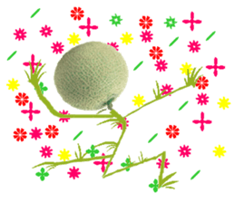 Muskmelon must be sweet sticker #14454654