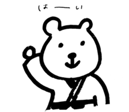 judo bears sticker #14455287