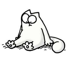 Simon S Cat By Good Catch Ltd Sticker 14455433