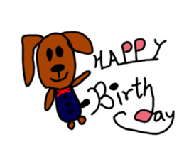 BLACK DOGDOG sticker #14456222