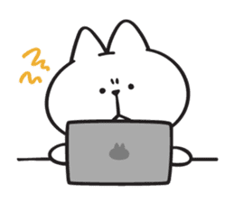 [Salary Cat] sticker #14456551