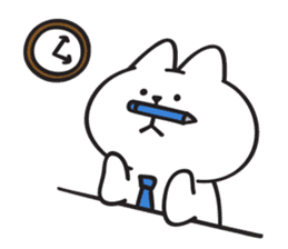 [Salary Cat] sticker #14456558