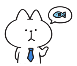 [Salary Cat] sticker #14456562