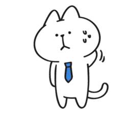 [Salary Cat] sticker #14456563