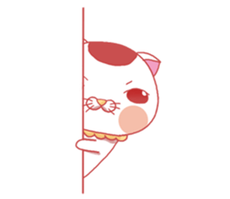 misty cat sticker #14457108