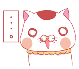 misty cat sticker #14457110