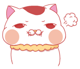 misty cat sticker #14457111