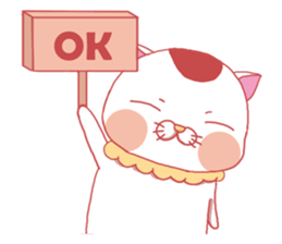 misty cat sticker #14457113
