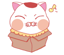 misty cat sticker #14457115