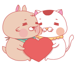 misty cat sticker #14457130