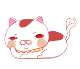 misty cat sticker #14457132