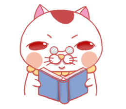 misty cat sticker #14457135