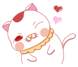 misty cat sticker #14457137