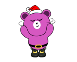 Cute Santa Bear stickers 2 (animated) sticker #14457258