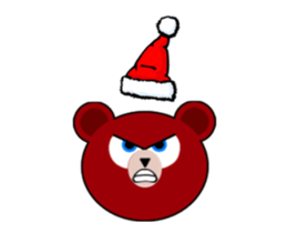 Cute Santa Bear stickers 2 (animated) sticker #14457264