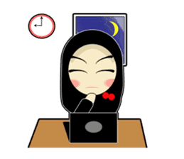 Young Muslimah : Daily Life sticker #14458050