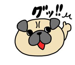 five cute dogs sticker #14458337