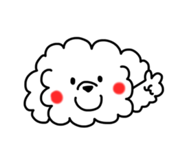 five cute dogs sticker #14458344