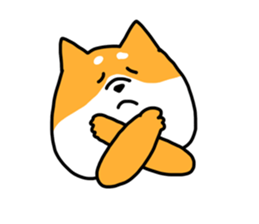 five cute dogs sticker #14458363