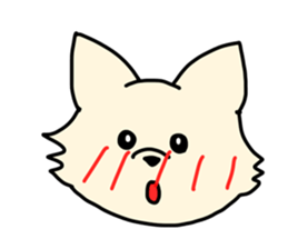 five cute dogs sticker #14458371