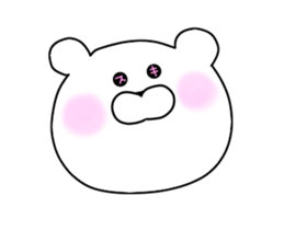 Love of moving bear sticker #14458464