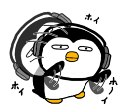 I Penguin 8 mukuchi sticker #14458576