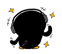 I Penguin 8 mukuchi sticker #14458577