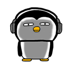 I Penguin 8 mukuchi sticker #14458578