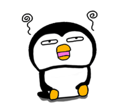 I Penguin 8 mukuchi sticker #14458584