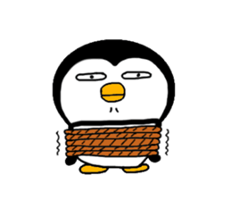 I Penguin 8 mukuchi sticker #14458586