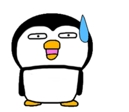 I Penguin 8 mukuchi sticker #14458588