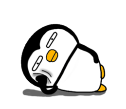 I Penguin 8 mukuchi sticker #14458597