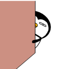 I Penguin 8 mukuchi sticker #14458599