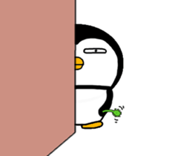 I Penguin 8 mukuchi sticker #14458600