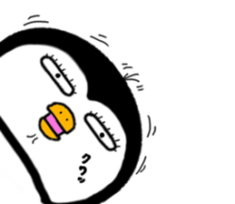 I Penguin 8 mukuchi sticker #14458610