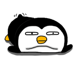 I Penguin 8 mukuchi sticker #14458612